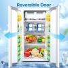 image:imageElectactic Compact Refrigerator 44 cuft mini fridge with Water Dispenser Single Door Refrigerator with Adjustable Temperature Settings Low noise for Bedroom Office Dorm BlackWhite