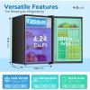 image:imageElectactic Compact Refrigerator 44 cuft mini fridge with Water Dispenser Single Door Refrigerator with Adjustable Temperature Settings Low noise for Bedroom Office Dorm BlackBlack