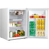 image:imageElectactic Compact Refrigerator 44 cuft mini fridge with Water Dispenser Single Door Refrigerator with Adjustable Temperature Settings Low noise for Bedroom Office Dorm BlackWhite