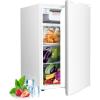 image:imageElectactic Compact Refrigerator 44 cuft mini fridge with Water Dispenser Single Door Refrigerator with Adjustable Temperature Settings Low noise for Bedroom Office Dorm BlackWhite