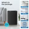image:imageElectactic Compact Refrigerator 44 cuft mini fridge with Water Dispenser Single Door Refrigerator with Adjustable Temperature Settings Low noise for Bedroom Office Dorm BlackBlack