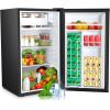 image:imageElectactic Compact Refrigerator 44 cuft mini fridge with Water Dispenser Single Door Refrigerator with Adjustable Temperature Settings Low noise for Bedroom Office Dorm BlackBlack