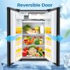 image:imageElectactic Compact Refrigerator 44 cuft mini fridge with Water Dispenser Single Door Refrigerator with Adjustable Temperature Settings Low noise for Bedroom Office Dorm BlackBlack with water dispenser