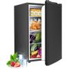 image:imageElectactic Compact Refrigerator 44 cuft mini fridge with Water Dispenser Single Door Refrigerator with Adjustable Temperature Settings Low noise for Bedroom Office Dorm BlackBlack