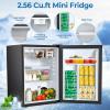 image:imageElectactic Compact Refrigerator 44 cuft mini fridge with Water Dispenser Single Door Refrigerator with Adjustable Temperature Settings Low noise for Bedroom Office Dorm BlackBlack