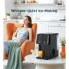 image:imageElectactic Countertop Ice Maker with Water Dispenser Fast Ice Making Portable SelfCleaning Ice Machine with 33L Water Tank amp 1L Ice Storage Compact Ice Cube Maker for Home Kitchen Office Party