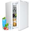 image:imageElectactic Compact Refrigerator 256 Cuft Mini Fridge with Freezer Single Door Refrigerator with Adjustable Temperature Settings Low noise for Bedroom Office Dorm WHITE