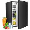 image:imageElectactic Compact Refrigerator 44 cuft mini fridge with Water Dispenser Single Door Refrigerator with Adjustable Temperature Settings Low noise for Bedroom Office Dorm BlackBlack