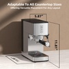 image:imageElectactic 20Bar Espresso Machine with Rapid Cold Brew Hot amp Iced Coffee Maker with Steam Wand amp Touchscreen 37oz Removable Water Tank for Latte Cappuccino amp Home Barista Gifts