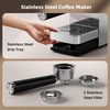image:imageElectactic 20Bar Espresso Machine with Rapid Cold Brew Hot amp Iced Coffee Maker with Steam Wand amp Touchscreen 37oz Removable Water Tank for Latte Cappuccino amp Home Barista Gifts