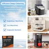 image:imageElectactic Coffee Machine Cleaner amp Ice Maker Descaler  8 Use amp Individually Packed  Organic Citric Acid Descaling Powder Descale Drip Coffe and Espresso Machines Ideal for All BrandsBlackBlack