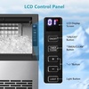 image:imageElectactic Commercial Ice Maker Machine80lbs24H Stainless Steel Ice Machine24lbs Storage Auto SelfCleaning Freestanding Ice Maker Ice Machine Freestanding for BarCafeRestaurantStainless Steel