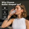 image:imageElectactic Countertop Ice Maker 26Lbs Daily Ice Production 08L Water Tank SelfCleaning Adjustable Ice Size OneTouch Operation Interior Light Portable Ice Maker for Home Office amp Party