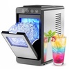 image:imageElectactic Countertop Ice Maker 26Lbs Daily Ice Production 08L Water Tank SelfCleaning Adjustable Ice Size OneTouch Operation Interior Light Portable Ice Maker for Home Office amp Party