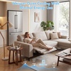 image:image203 Cu Ft French Refrigerator 3Door French Door Refrigerator with Builtin Ice Maker Digital Temperature Control with Bottom Mount Freezer Drawer for Kitchen CommercialStainlessSteelSilver