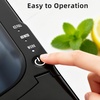 image:imageElectactic Countertop Ice Maker Machine 18lbs24H 6Min Fast Bullet Portable Ice Maker 669 Slim SpaceSaving with AutoDrain Drawer SelfCleaning Scoop for Kitchen RV Cream WhiteBlack